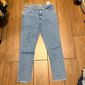 Levi's Light Blue Ankle Jeans